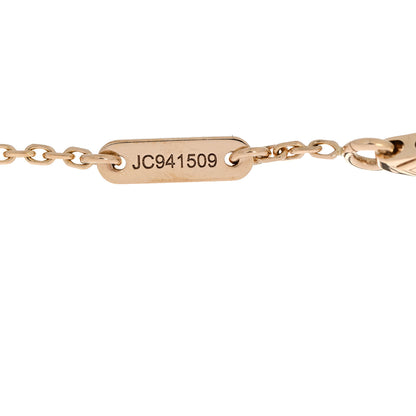 Van Cleef & Arpels 18K Yellow Gold Mother of Pearl Sweet Alhambra Bracelet 4 of 4