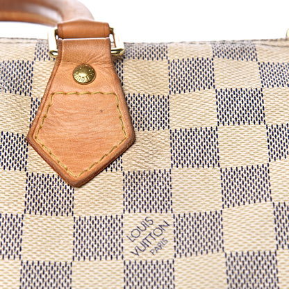 Louis Vuitton Damier Azur Speedy 30 25 of 29