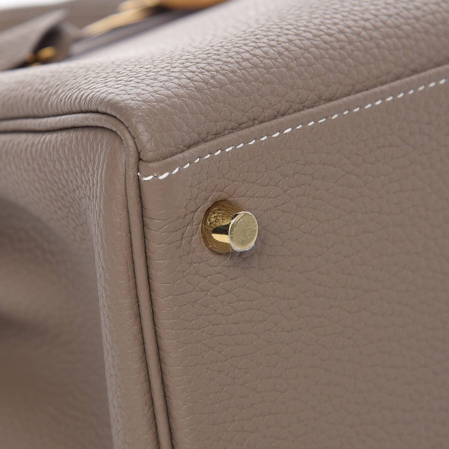 Hermes Togo Kelly Retourne 32 Etoupe 25 of 30