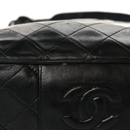 Chanel Lambskin Quilted Tassel Camera Case Black 12 of 12