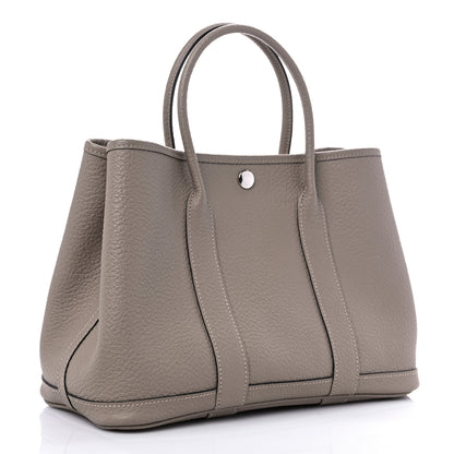Hermes Negonda Garden Party 30 TPM Gris Tourterelle 3 of 12