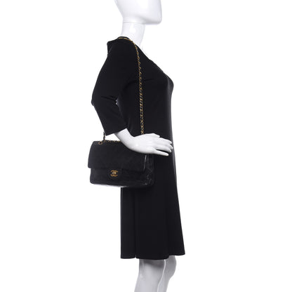 Chanel Lambskin Quilted Medium Double Flap Black 2 of 16