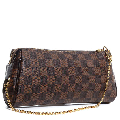 Louis Vuitton Damier Ebene Eva Clutch 3 of 8