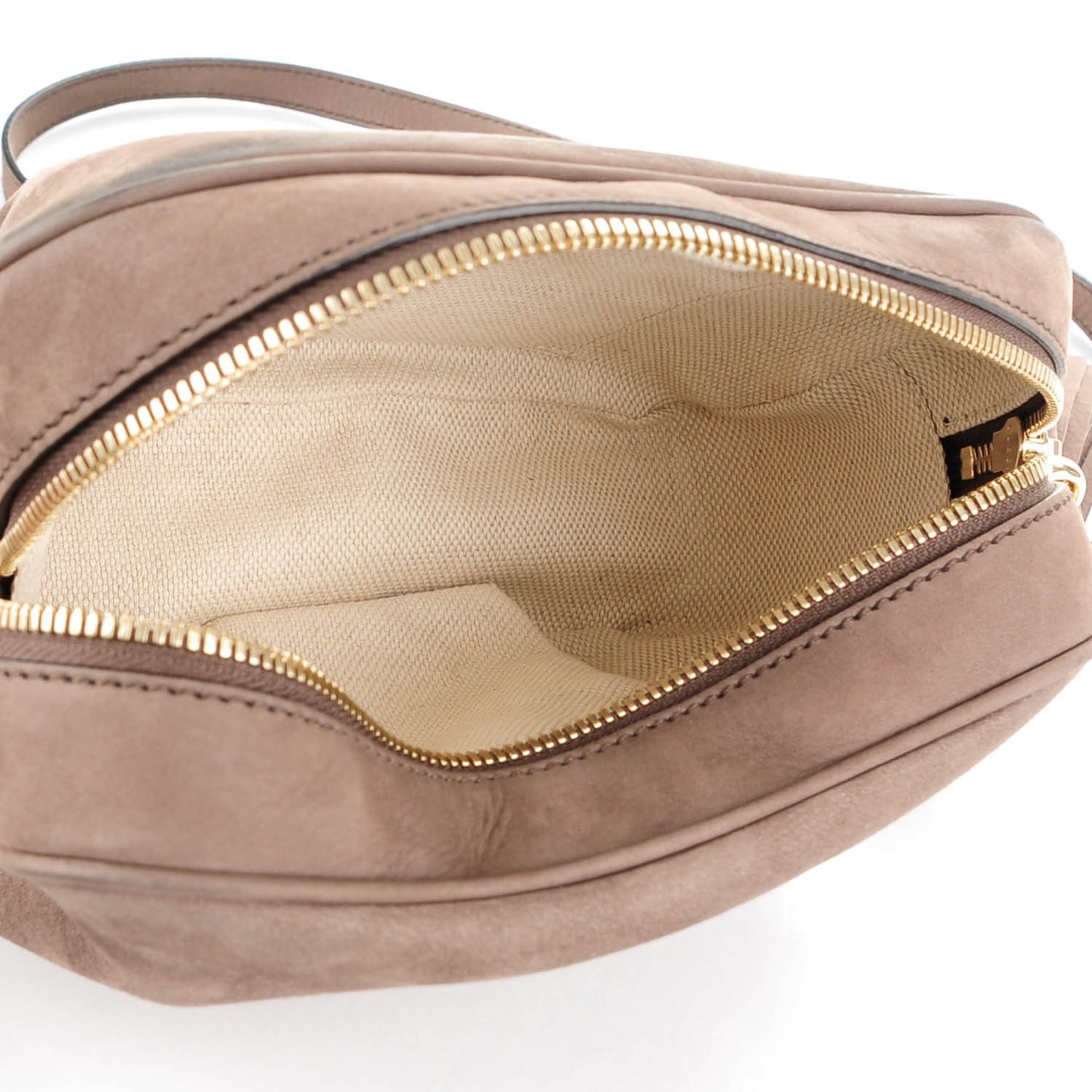 Vitello Range Small Soho Disco Bag Grey Field