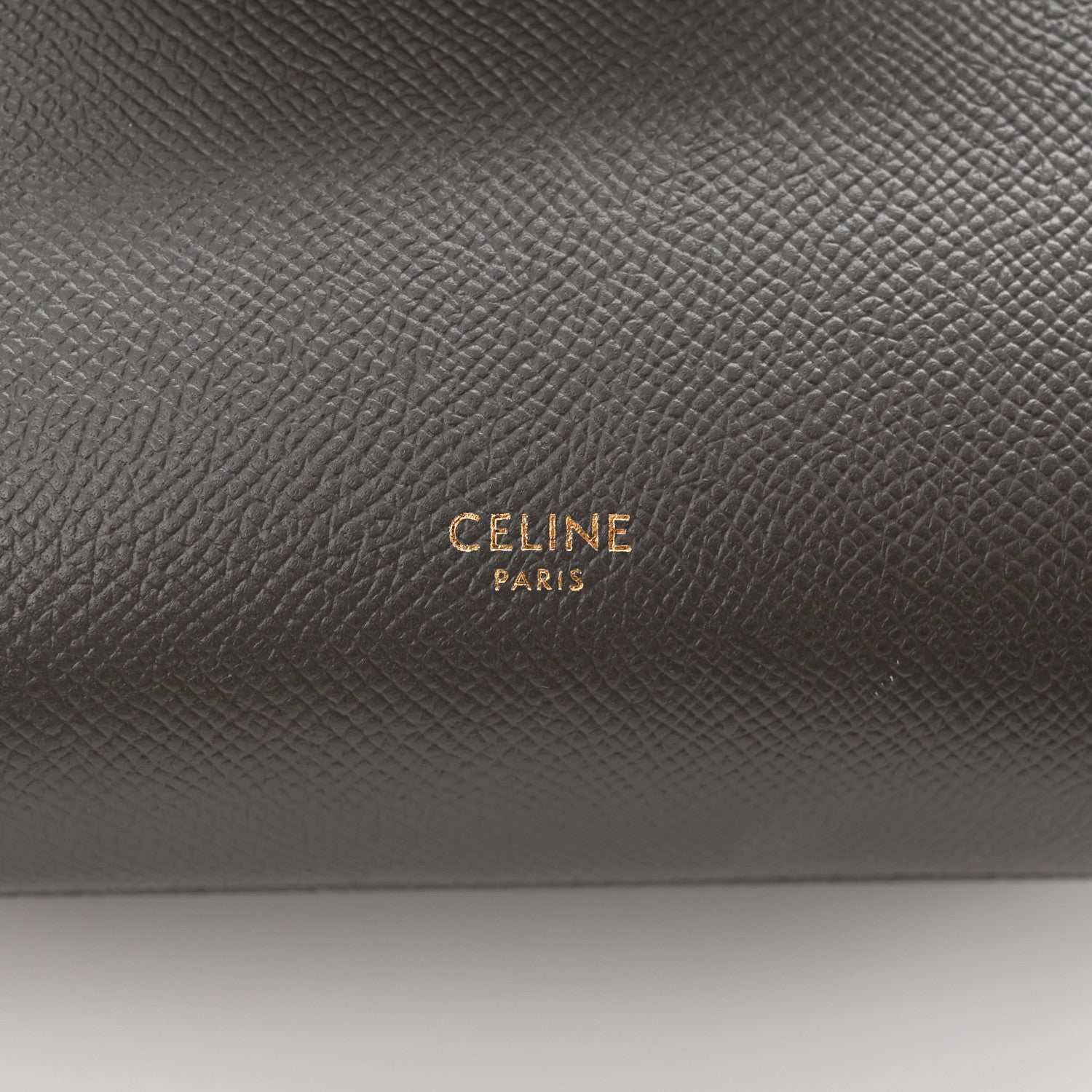 Celine Grained Calfskin Nano Belt Bag Grey 6 of 10