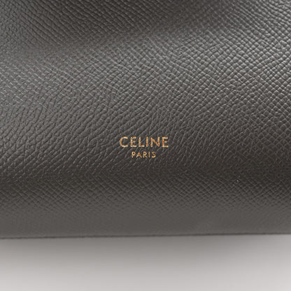 Celine Grained Calfskin Nano Belt Bag Grey 6 of 10