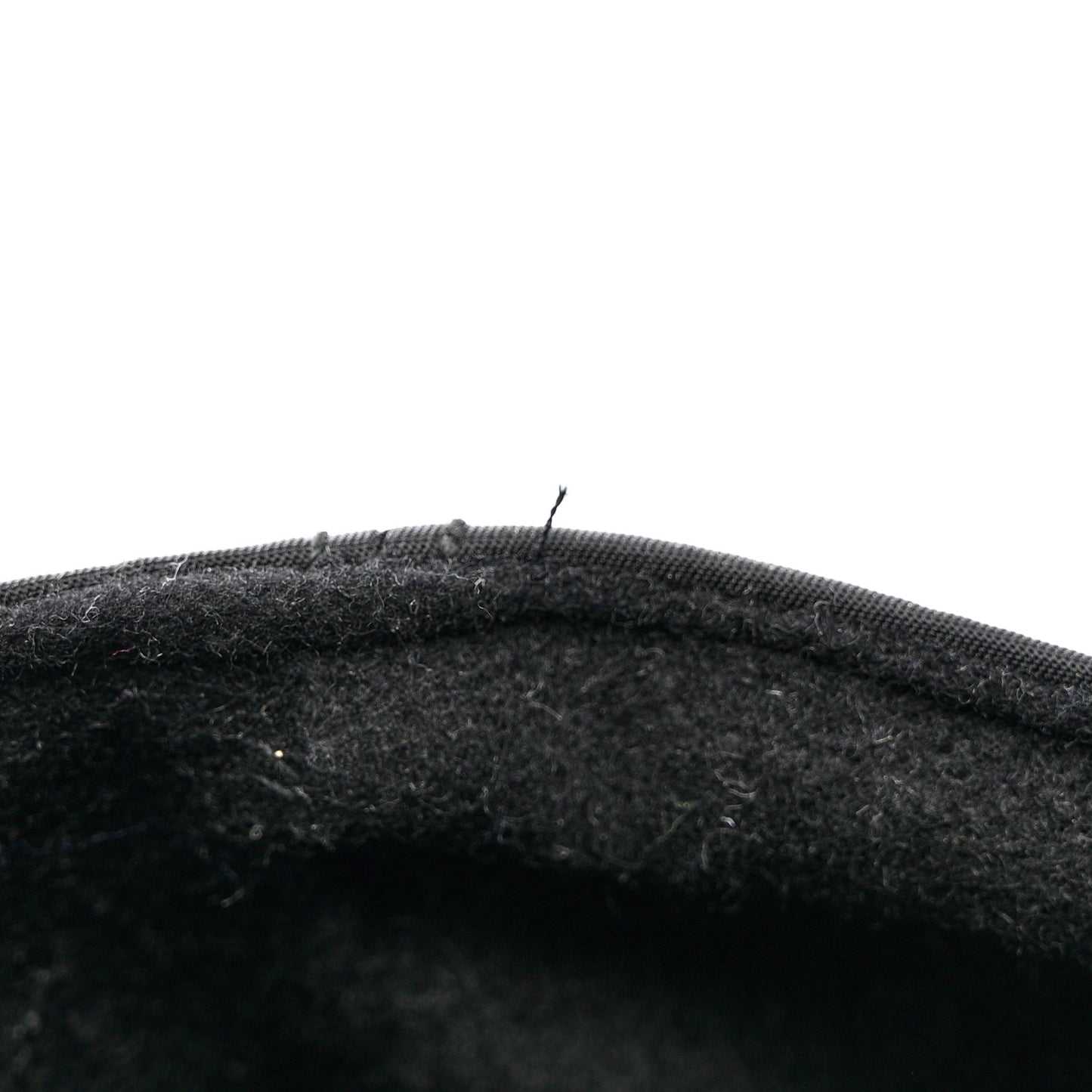 Tessuto Nylon Canapa Baseball Cap M Black