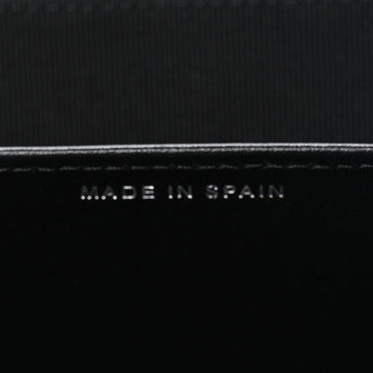 Chanel Lambskin Quilted Flap Baguette Crystal Card Holder Wallet Black 7 of 9