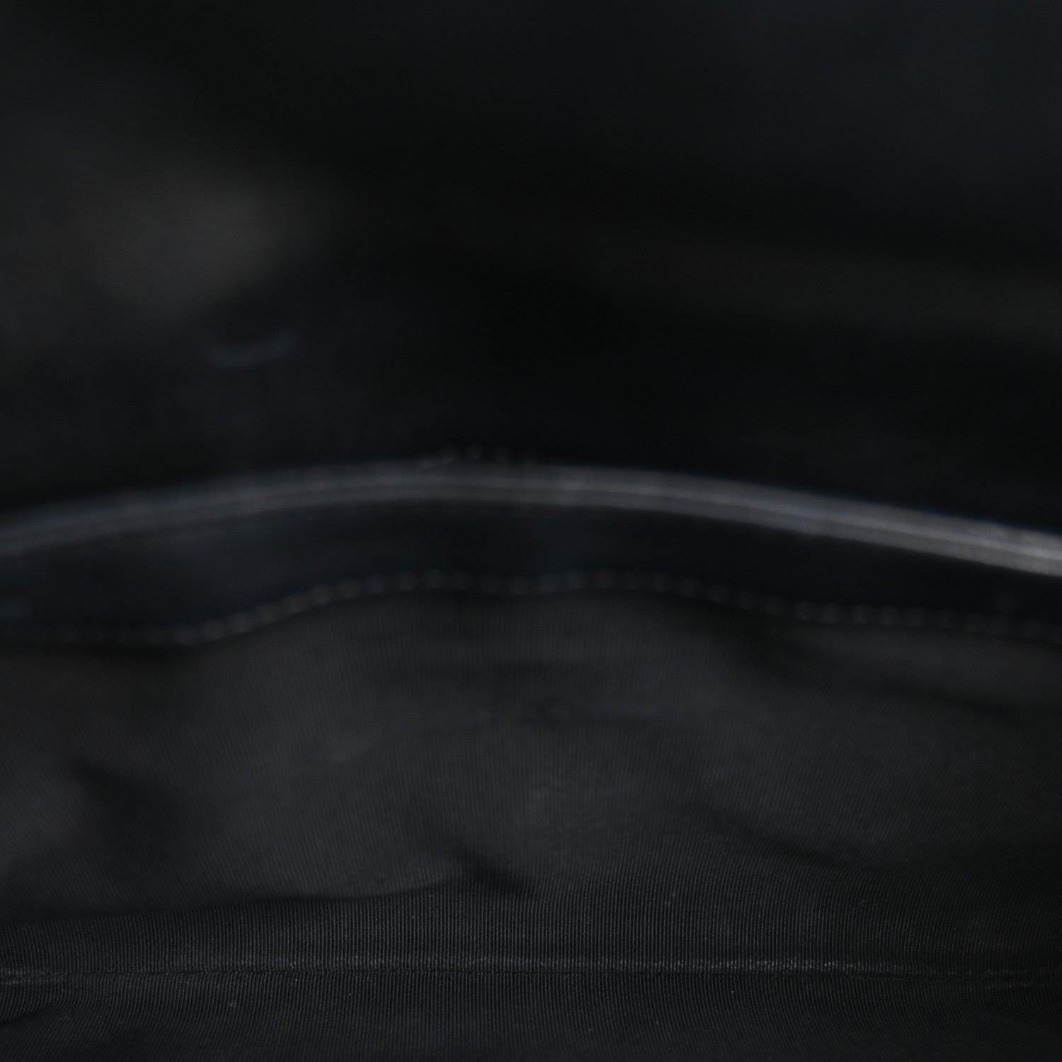 Chanel Lambskin Quilted Fold Up Again Clutch Dark Blue 5 of 14