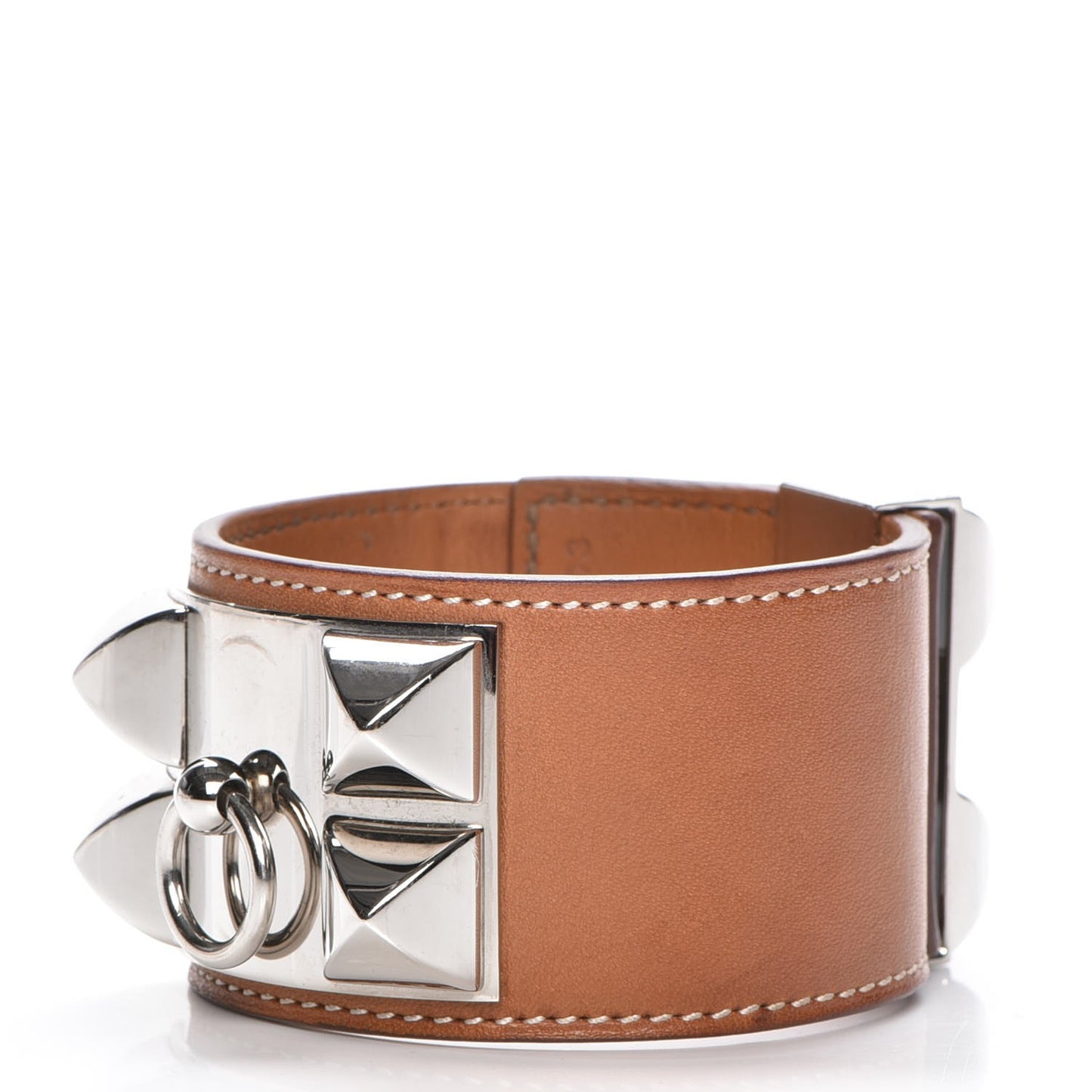 Barenia Collier De Chien CDC Bracelet L Fauve
