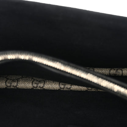 Gucci GG Supreme Monogram Crystal Small Dionysus Shoulder Bag Black 5 of 11