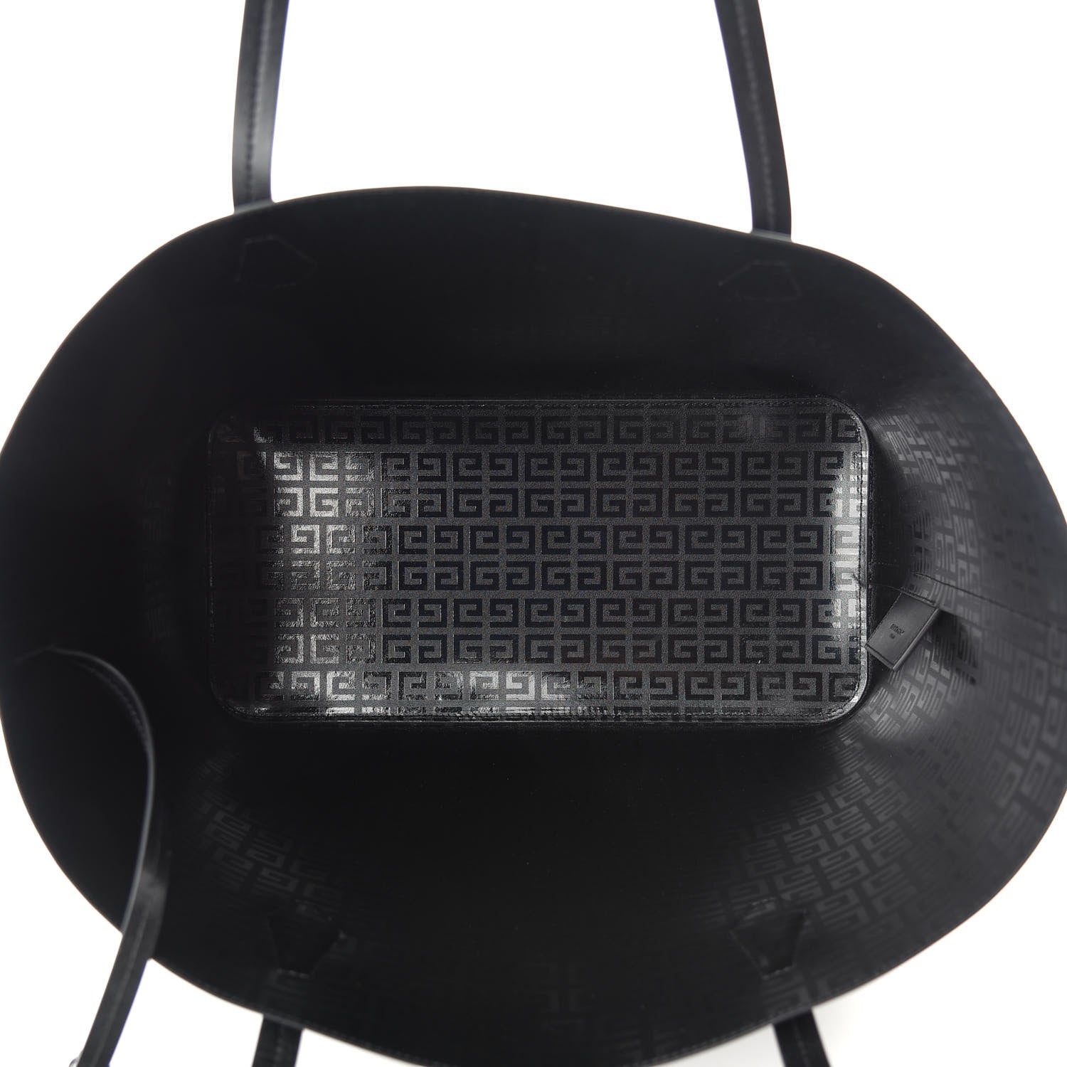 Givenchy Smooth Calfskin Wing Shopping Bag Black 8 of 10