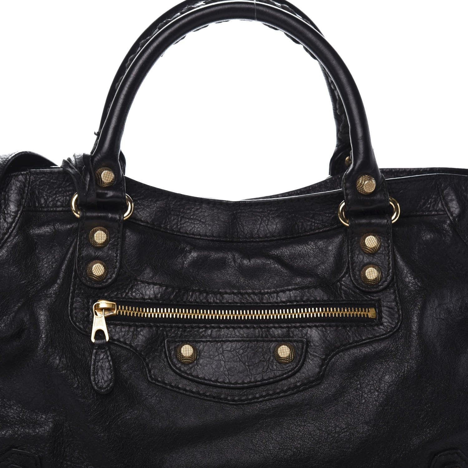 Balenciaga Agneau Giant 12 Gold Hardware City Black 12 of 13