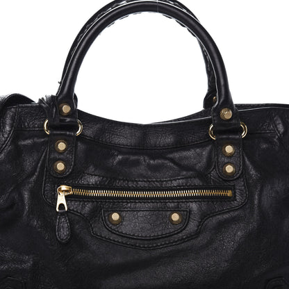 Balenciaga Agneau Giant 12 Gold Hardware City Black 12 of 13