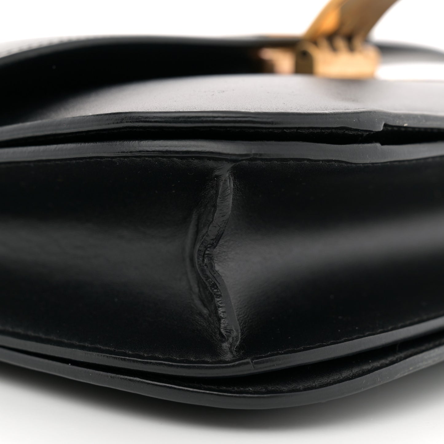 Box Calfskin Medium Classic Box Flap Bag Black