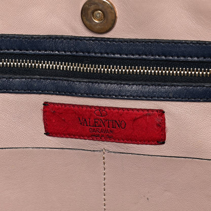 Valentino Garavani Nappa Medium Rockstud Soft Tote Marine 7 of 42