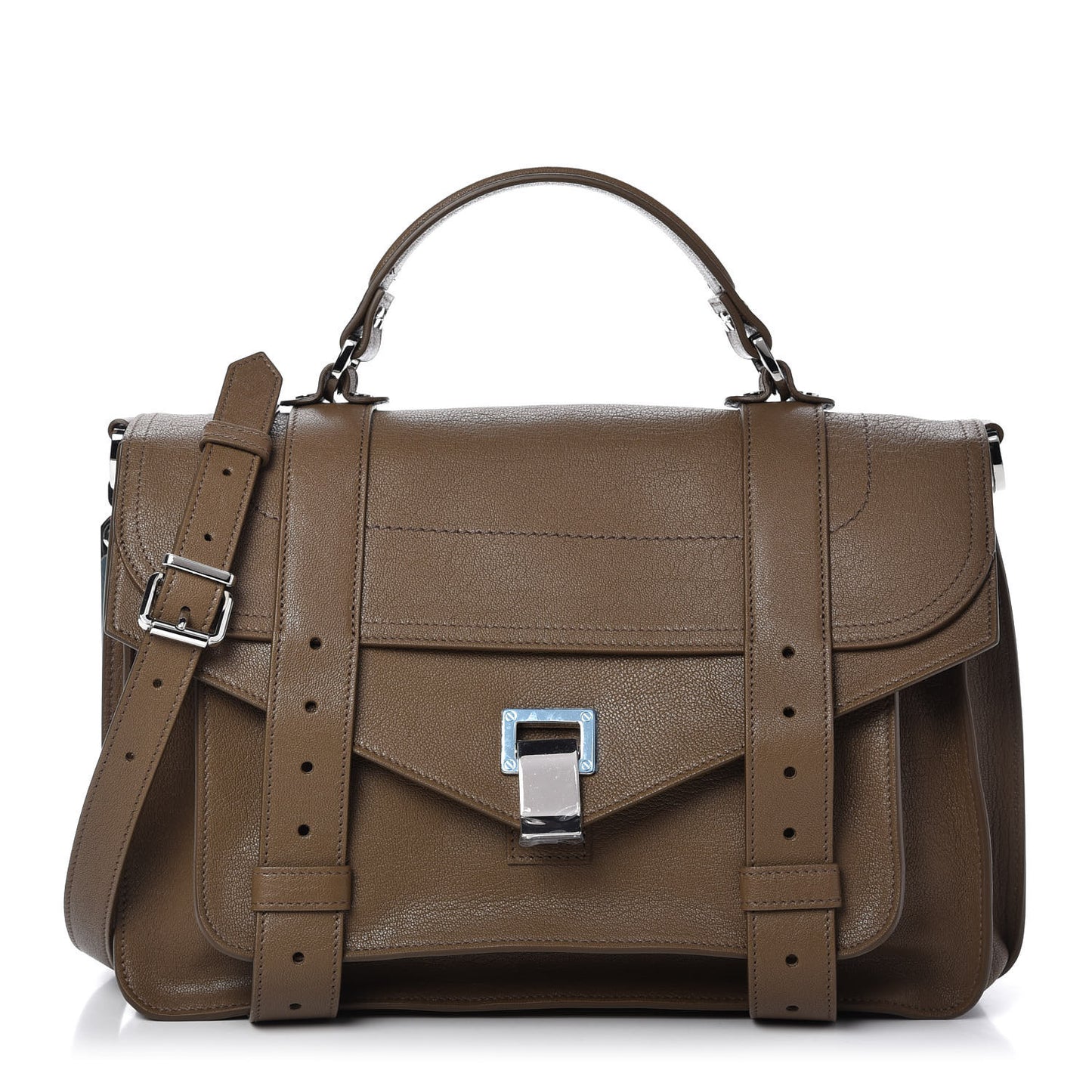 Lambskin Medium PS1 Satchel Bay Leaf