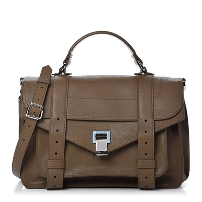 Proenza Schouler Lambskin Medium PS1 Satchel Bay Leaf 1 of 8