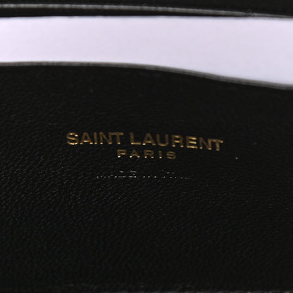 Saint Laurent Grain De Poudre Matelasse Monogram Mini Lou Camera Bag Eros Red 6 of 11
