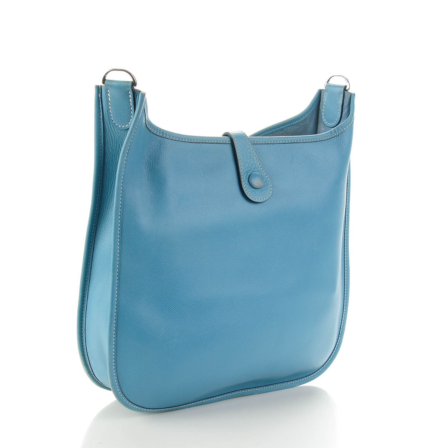 Hermes Epsom Evelyne PM Blue Jean 9 of 15
