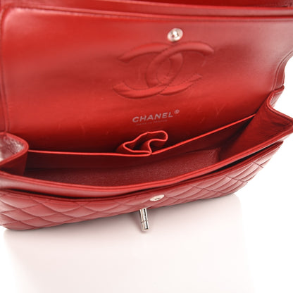 Chanel Lambskin Quilted Medium Double Flap Red 6 of 11