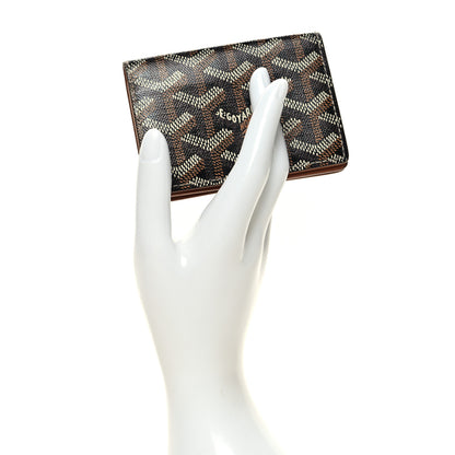 Goyard Goyardine Business Card Holder Black Gold 2 of 11