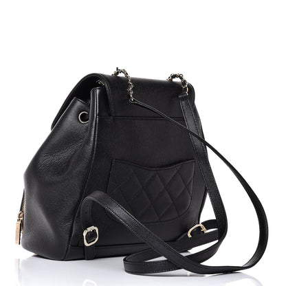 Chanel Caviar Quilted Business Affinity Backpack Black 3 of 7