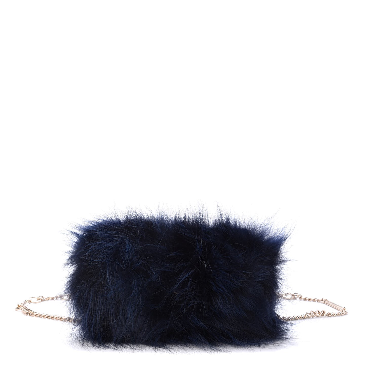 Fur Nano Georgia Convertible Bag Dark Blue