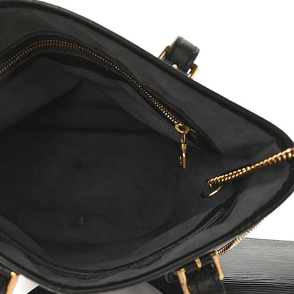 Louis Vuitton Epi Petit Bucket 23 Black 6 of 9