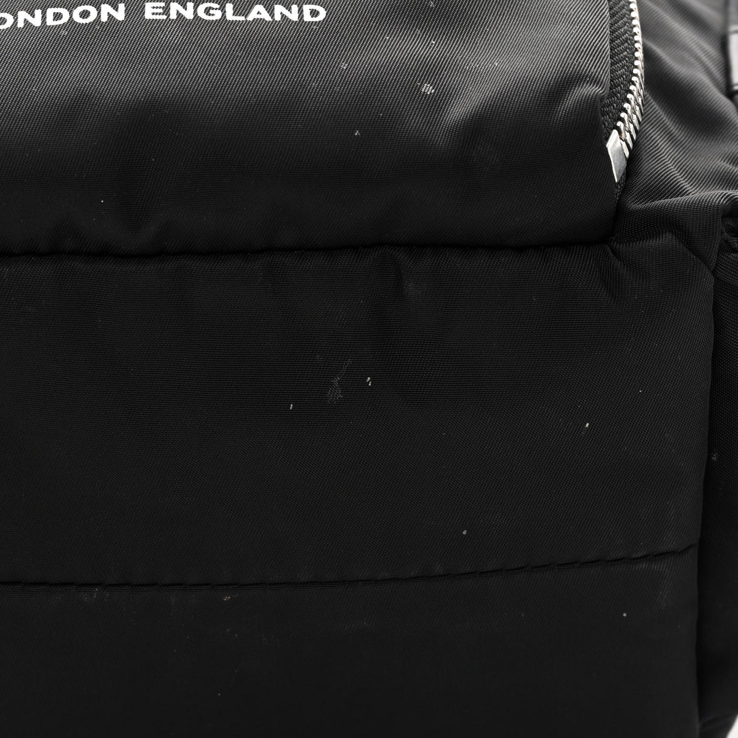 Nylon Logo Print Small Rucksack Backpack
