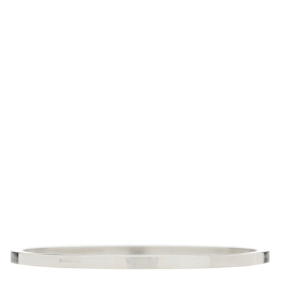 Tiffany Sterling Silver Logo Bangle Bracelet 2 of 4