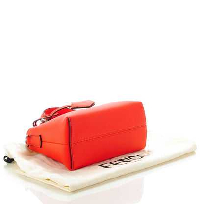 Fendi Vitello Dolce Mini By The Way Boston Bag Papavero 4 of 8
