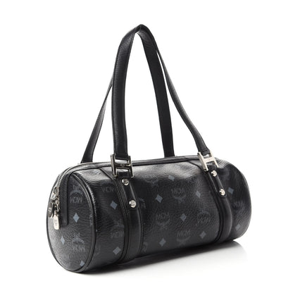 MCM Visetos Essential Barrel Bag Black 3 of 12