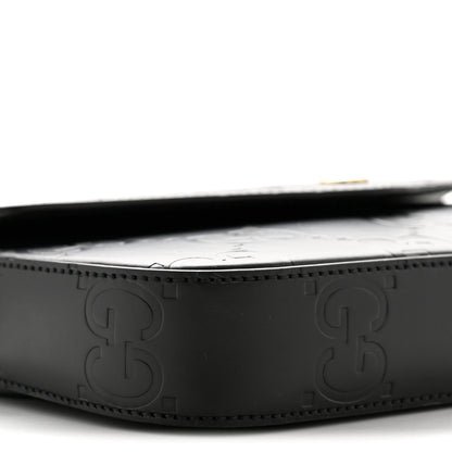 Gucci Gilbert Calfskin GG Super Mini Shoulder Bag Black 9 of 13