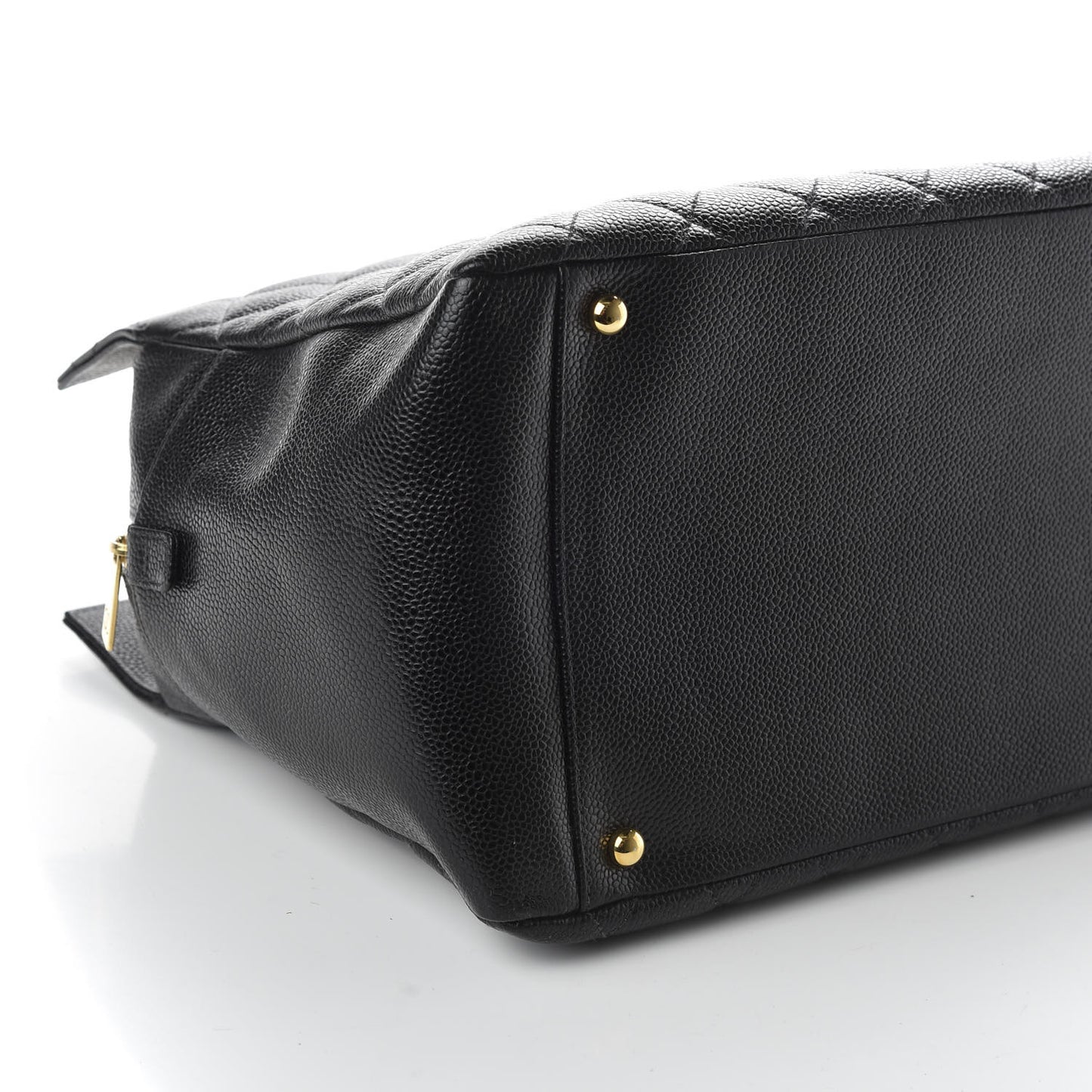 Caviar Quilted Grand Timeless Tote GTT Black