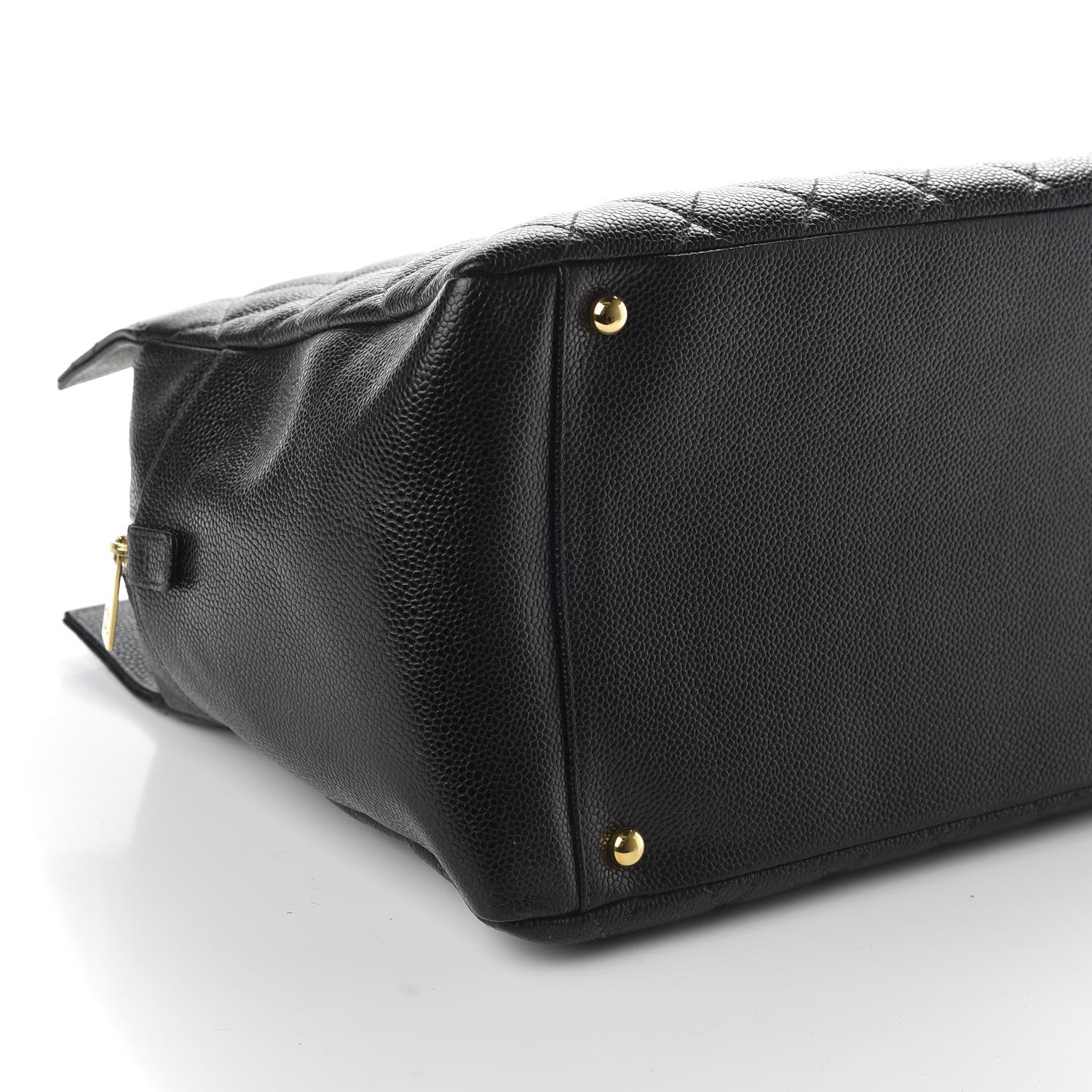 Chanel Caviar Quilted Grand Timeless Tote GTT Black 7 of 9