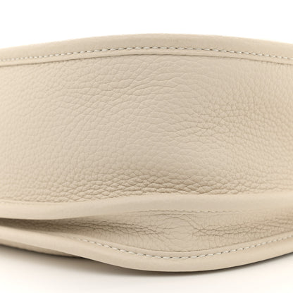 Hermes Taurillon Clemence Evelyne III PM Craie 10 of 11