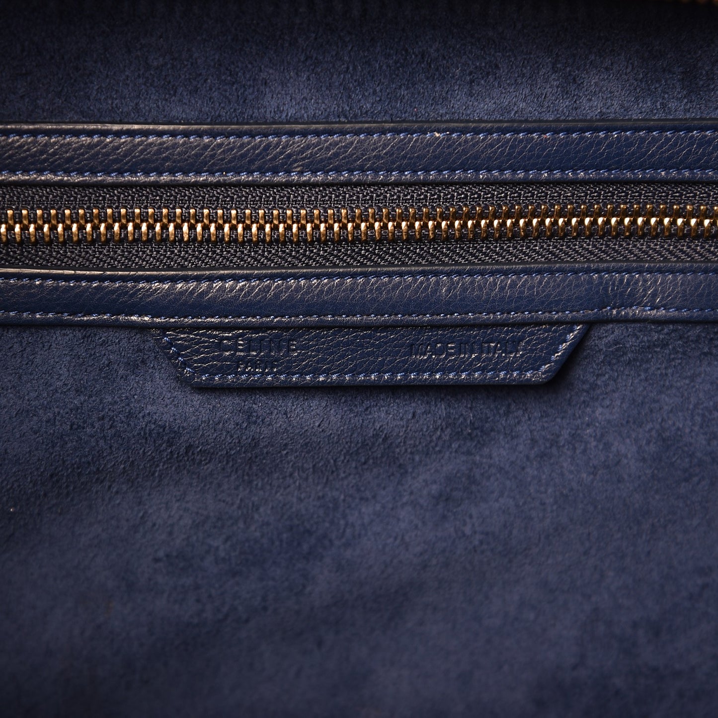 Baby Calfskin Mini Luggage Ink