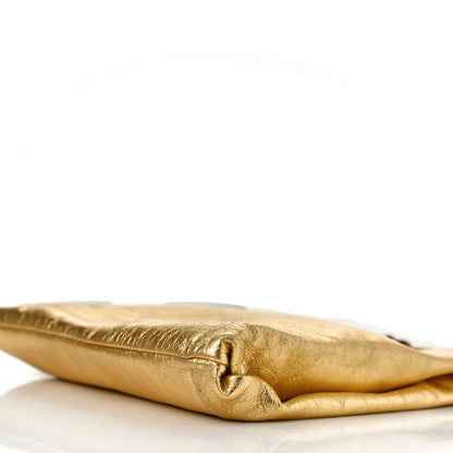 Prada Metallic Nappa Crossbody Gold 9 of 11