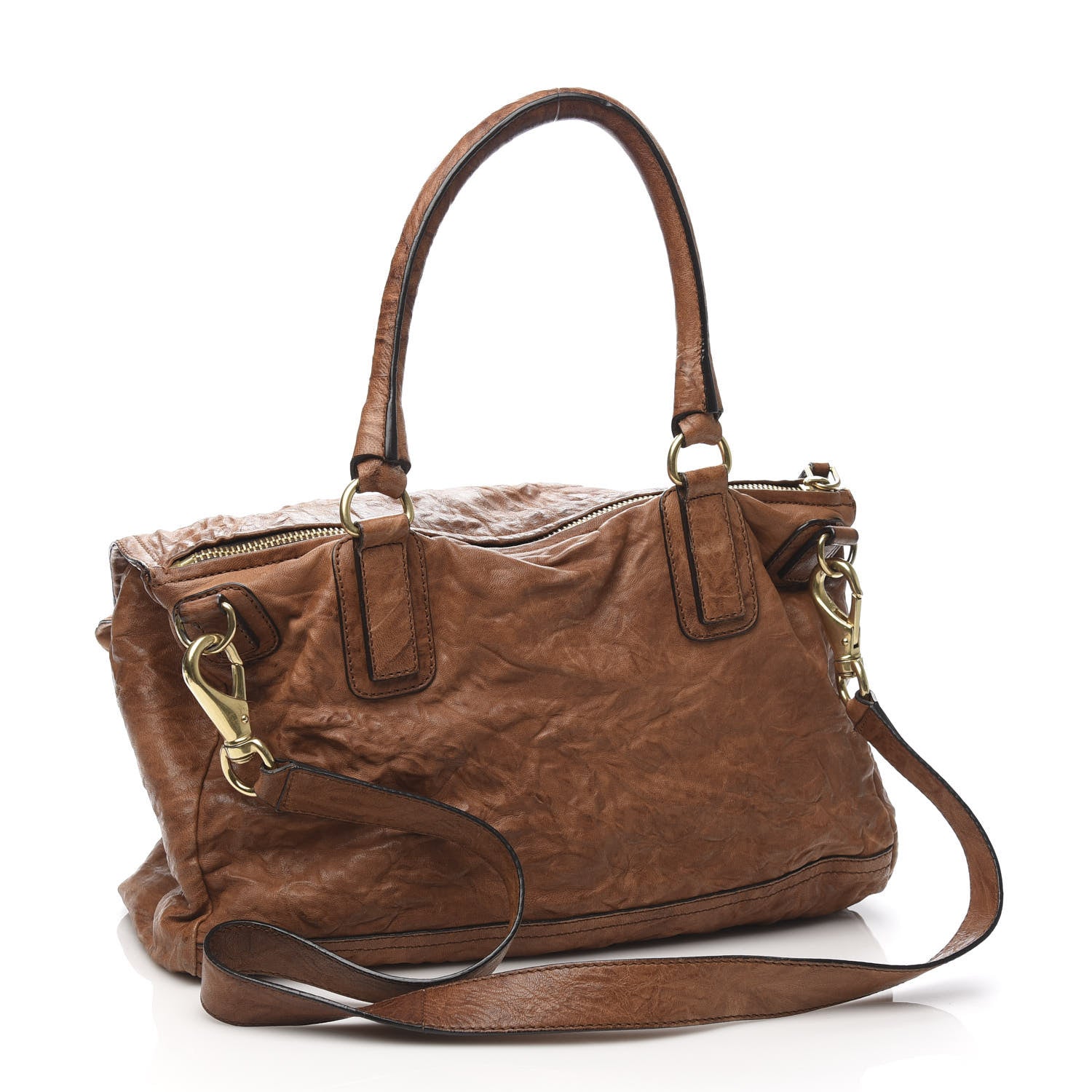 Givenchy Tumbled Sheepskin Large Pandora Cigare 3 of 12