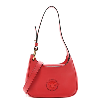 Versace Calfskin La Medusa Mini Hobo Crossbody Canna 1 of 9