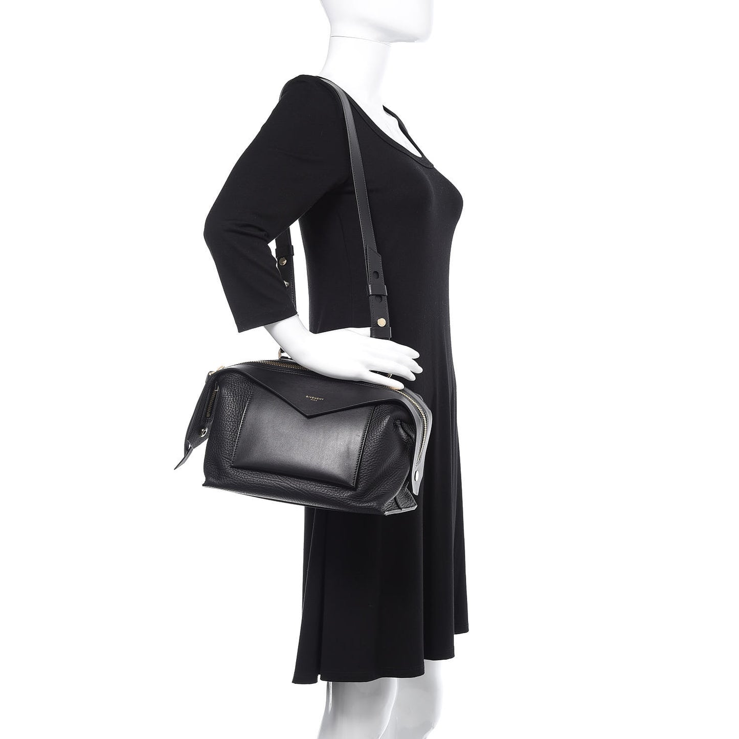 Calfskin Small Sway Black