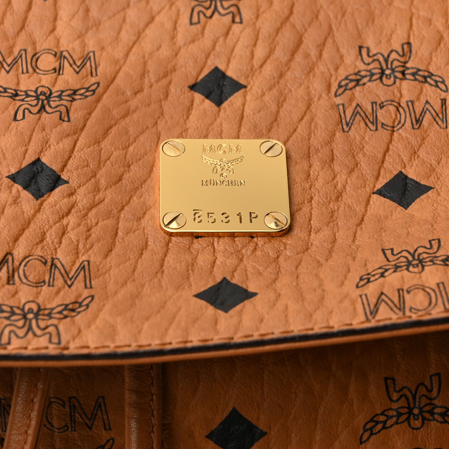 Visetos Brandenburg Backpack Cognac
