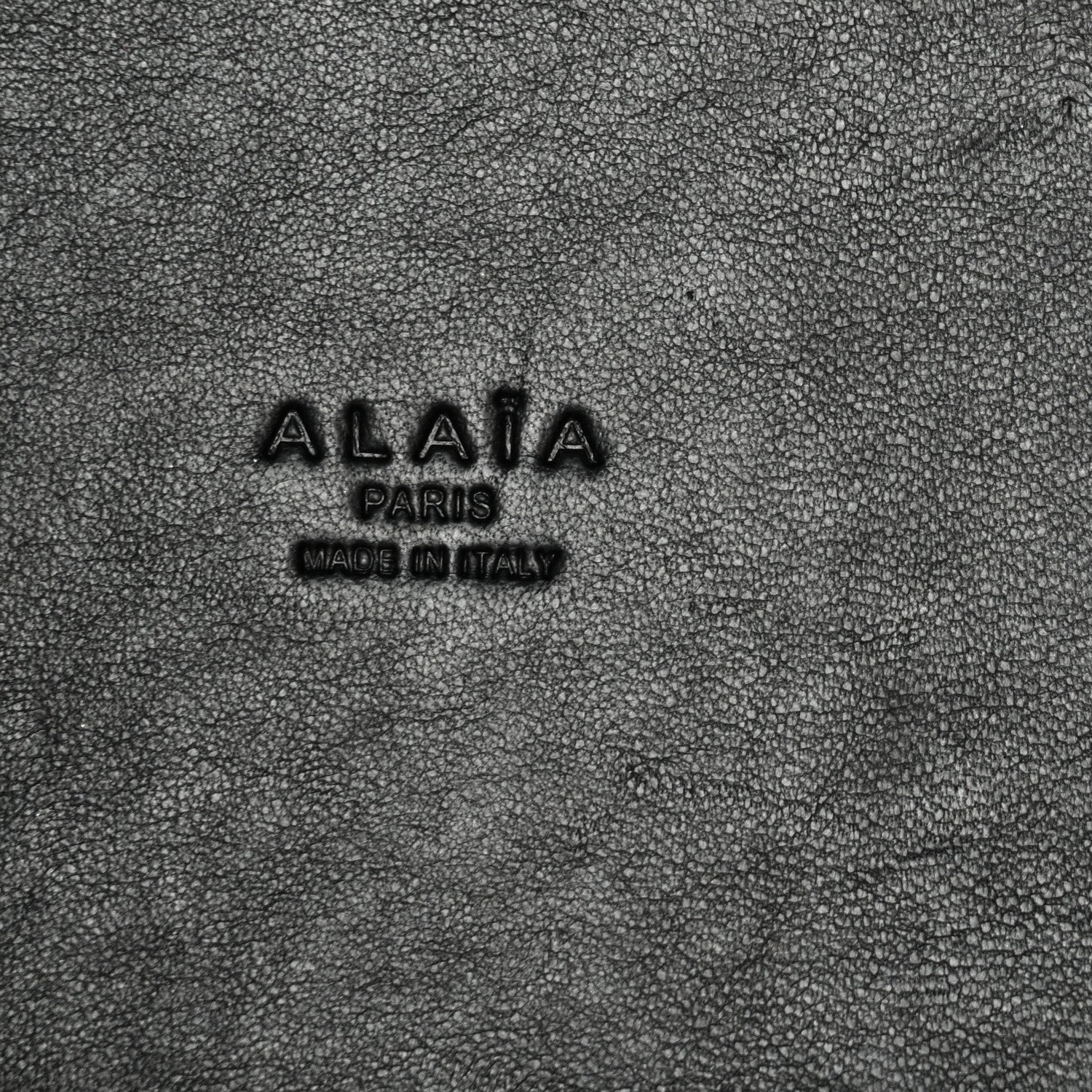 Alaia Paper Straw Calfskin Mina 25 Bag Natural 10 of 11