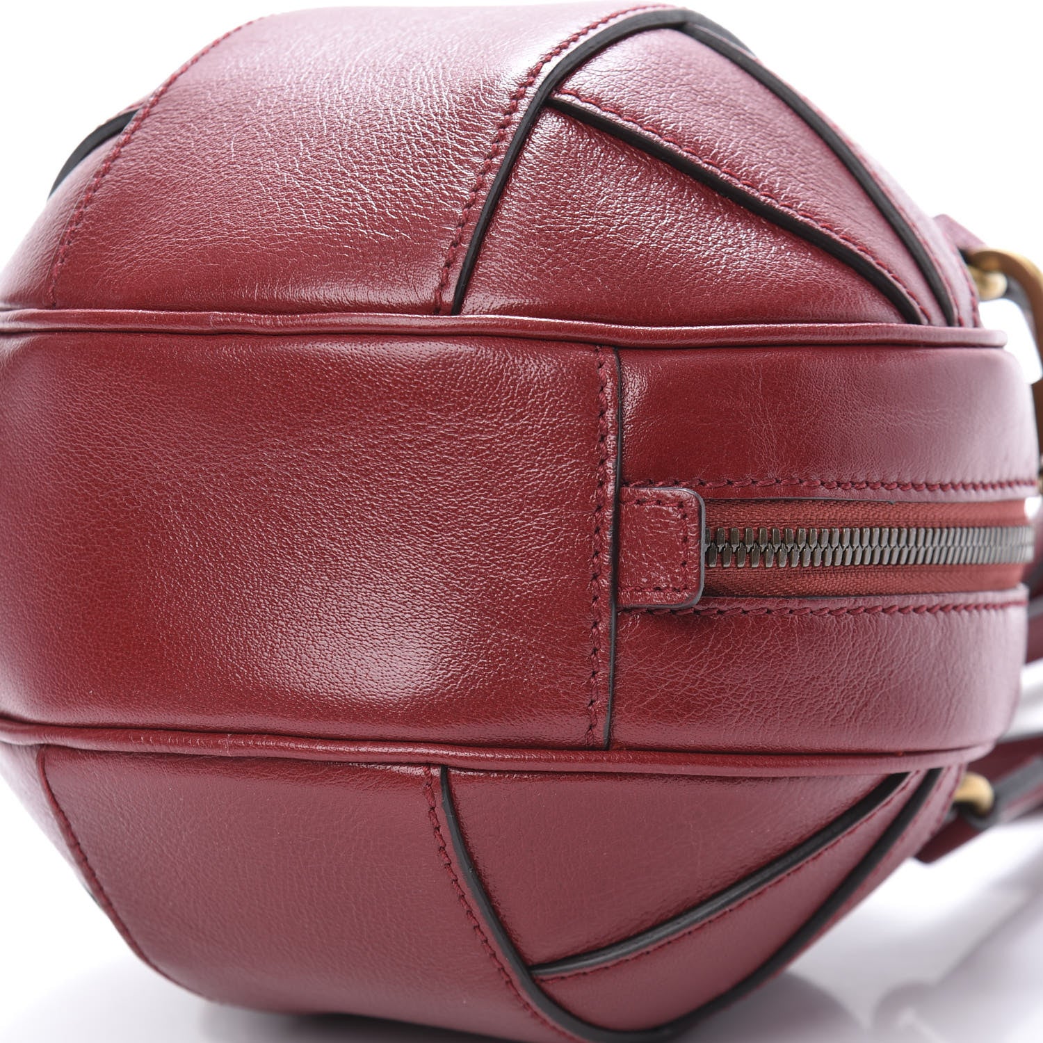 Gucci Piuma Lux Energy Mini Tifosa Basketball Shaped Shoulder Bag Romantic Cerise 11 of 11