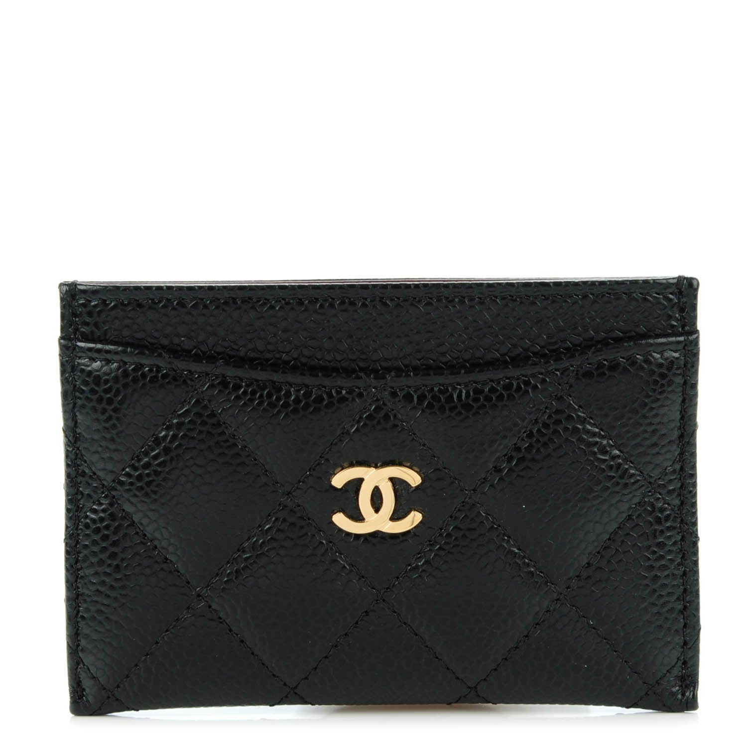 Chanel Caviar Quilted Card Holder Black 1 of 7