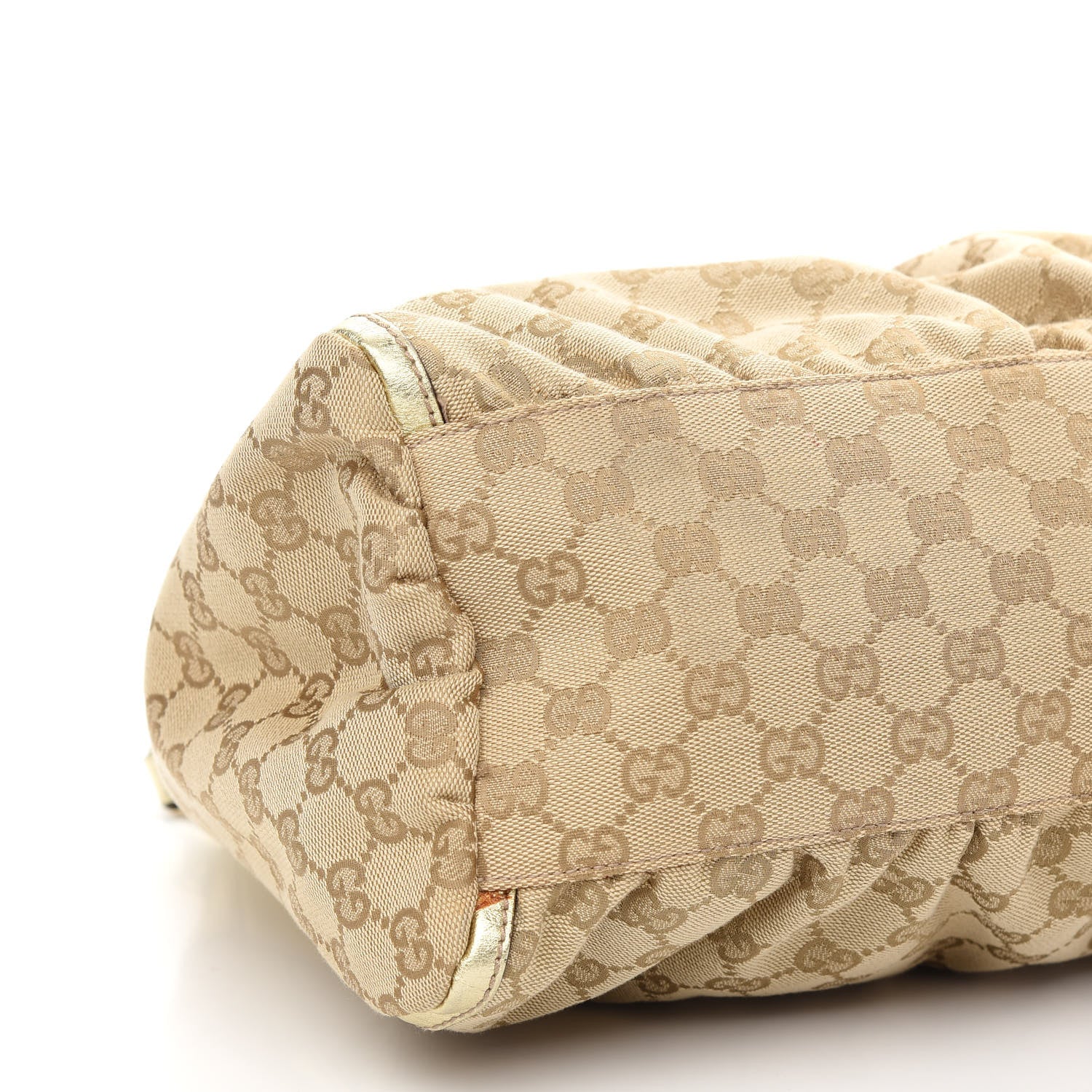 Gucci Monogram Large D Gold Hobo Gold 8 of 10