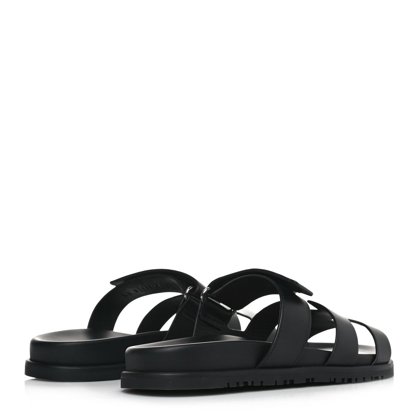Calfskin Womens Chypre Sandals 39 Black