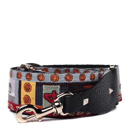 Valentino Garavani Canvas Counting Rockstud Guitar Strap Multicolor 1 of 7