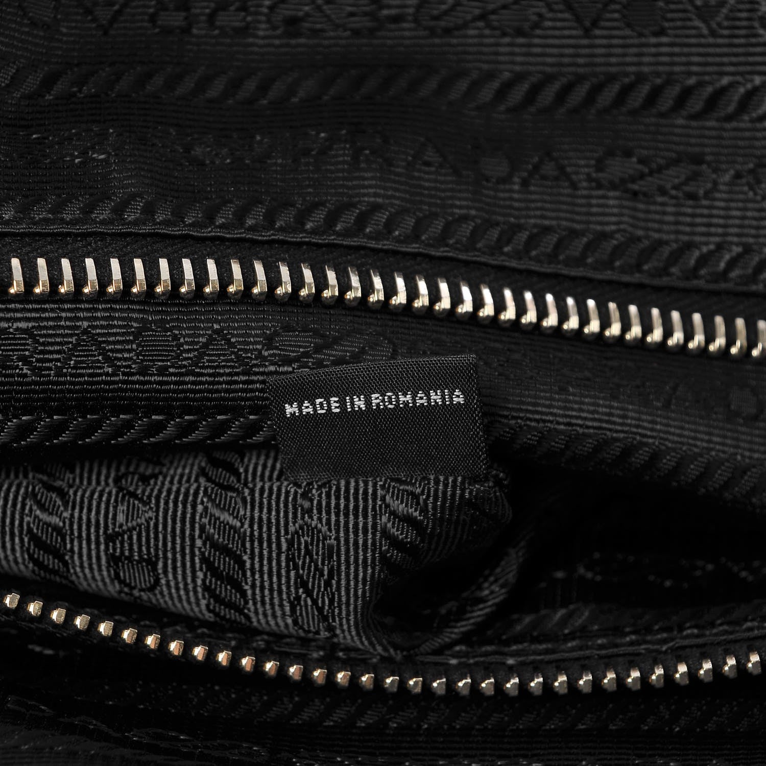 Prada Saffiano Tessuto Nylon Tote Black 6 of 7